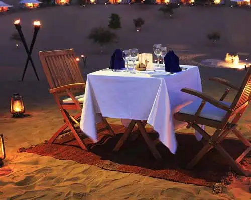 Jaisalmer Dinner on Dunes
